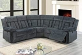 Best Linen  Reclining Sofa Couch