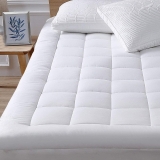 best Cal King  Size Polyester blends mattress topper